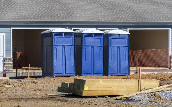 job site porta potties offers delivery and pickup services for all of our porta potties